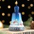 Свеча декоративная "Колокольчик Рождественский", большая, 6,5х6,5х10 см