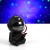 Световой прибор «Космонавт с гитарой» 13 см, свечение RGB, пульт ДУ, 5 В