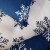 Постельное бельё 1,5сп Ночь Нежна Снежинки , цвет синий, размер 145х215, 150х214, 70х70см 2шт, поплин 105гм, 100% хлопок