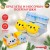 Подарочный набор: развивающие браслетики+носочки погремушки Крошка Я «На полянке», новогодняя подарочная упаковка