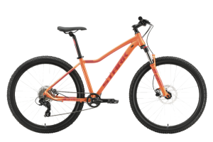 Велосипед Stark'23 Viva 27.2 HD светло-оранжевый/красный HQ-0009995