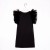Платье нарядное детское, цвет чёрный, рост 128 см