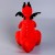 Мягкая игрушка «Дракон», с чёрными крыльями, 45 см, цвет красный