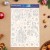 Набор наклеек оформительский "Новогоднее веселье" голографическая фольга, 49,3х33,6см