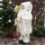 Дед Мороз "В белой шубке, с посохом" 45 см