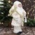 Дед Мороз "В белой шубке, с посохом" 45 см