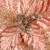 Декор "Холодный цветок" 30х20 см, розово-золотой