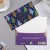 Конверт для денег "Чудесного праздника!" тиснение, фиолетовый фон, 16,5х8,5 см