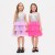 Платье для девочки с пайетками KAFTAN, размер 30 (98-104), цвет лиловый