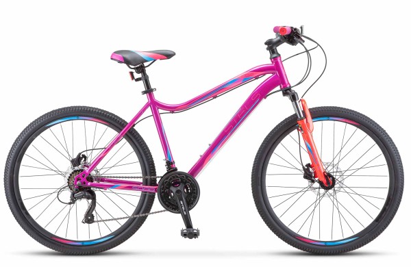 Велосипед Stels Miss-5000 D V020 Фиолетовый/Розовый 16"