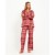 Пижама (рубашка, брюки) женская KAFTAN Red, размер 44-46