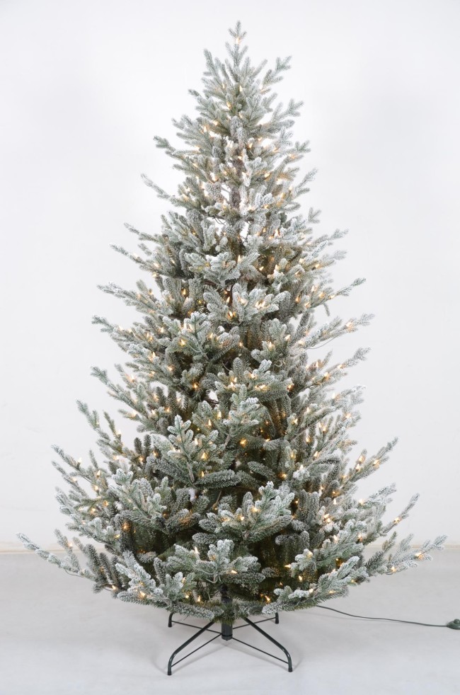 Искусственная елка Adele Plus заснеженная 150 см с подсветкой 270 led