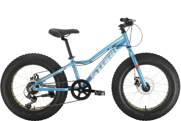 Велосипед Stark'24 Rocket Fat 20.1 D голубой/белый HQ-0014338