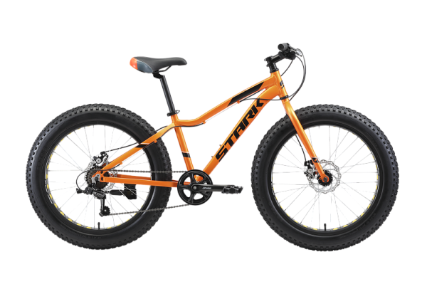 Велосипед Stark'24 Rocket Fat 24.1 D оранжевый/черный HQ-0014341