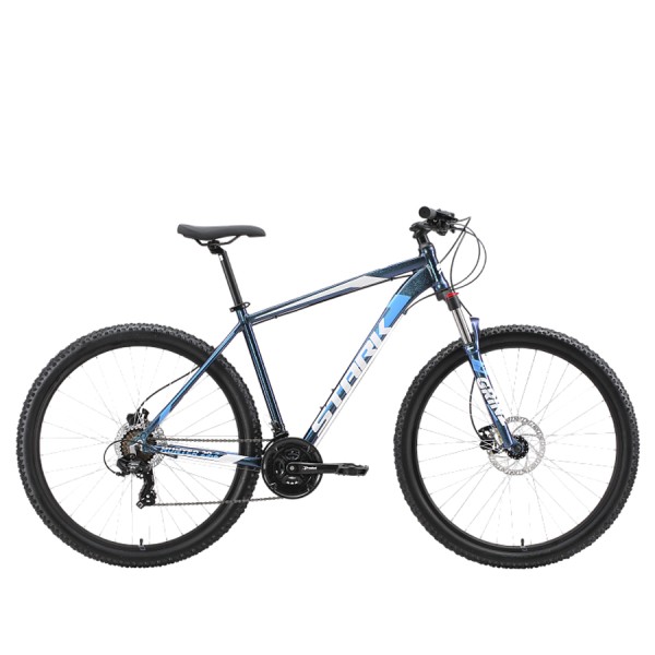 Велосипед Stark'23 Hunter 29.2 HD синий/синий/белый 18"