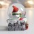 Сувенир полистоун водяной шар "Снеговичок на трубе с подарками" 4,5х4,5х6,5 см
