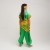 Карнавальный костюм «Восточная красавица. Азиза», цвет зелёно-жёлтый, рост 122-128 см