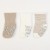 Набор махровых носков 3 пары Крошка Я Flowers 10-12 см