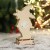 Фигурка новогодняя свет "Дед Мороз с ёлкой и подарками" 10х17 см