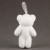 Игрушка из пенопласта «Белые мишки» с бантиком, 12 см