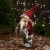 Дед Мороз "В клетчатой шубке и с подарками" 28 см, двигается, красно-серый