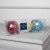 Набор ёлочных шаров «Мишура цветная» 3 шт., батарейки, 5 LED, свечение белое