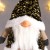 Кукла интерьерная "Дед Мороз в золотом колпаке и жилетке с пайетками" 55х16х22 см