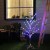 Светодиодный куст «Ромашки» 1.5 м, 84 LED, мигание, 220 В, свечение мульти (RG/RB)