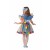 Карнавальный костюм «Радуга Дэш», платье, волосы на заколке, р. 30, рост 116 см