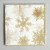 Салфетки бумажные «Снежинки», набор 20 шт., цвет золотой