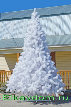 Искусственная белая елка 4,5м (СРБ-450Л)