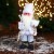 Дед Мороз "В белом полушубке с мешком" двигается, 29 см