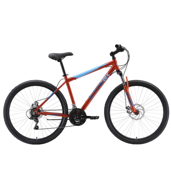 Велосипед Stark'23 Outpost 27.1 D оранжевый/голубой/синий