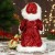 Дед Мороз "В красной шубе, с посохом и мешком" двигается, 17х29 см