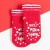Носки новогодние детские Крошка Я «Пингвин», цвет красный, 12-14 см