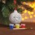 Новогодний шар под раскраску «Время подарков» с подвесом, краска 3 цв. по 2 мл, кисть