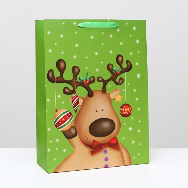Пакет ламинированный "Подарок", 31 x 42 x 12 см