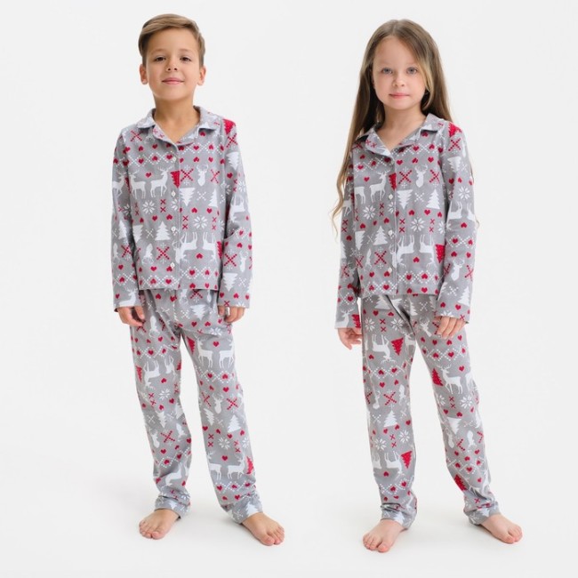 Пижама детская KAFTAN «Скандинавия», размер 30 (98-104)