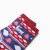 Носки детские махровые "Скандинавские узоры" цвет красный, размер 22-24