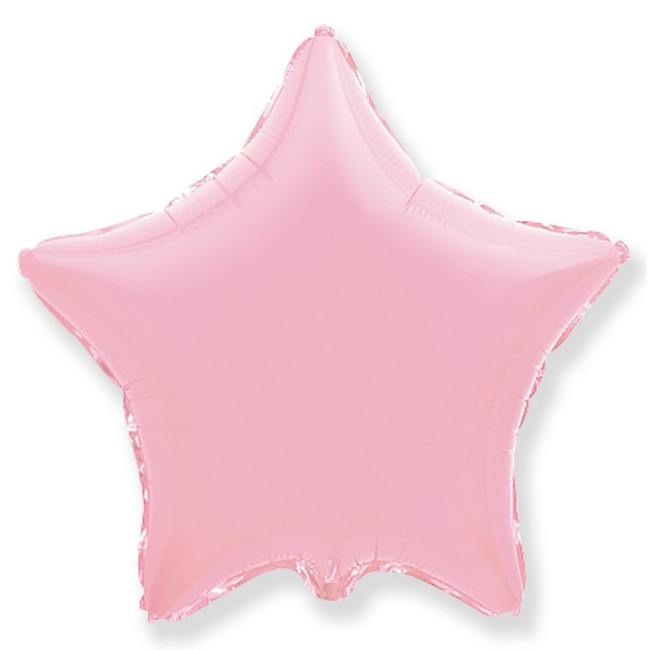 Шар фольгированный 18" «Розовый макарунс», звезда