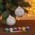 Набор новогодних шаров под раскраску 2 шт. «Пара №3» с подвесом + краска 6 цв. по 2 мл, кисть