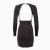 Платье женское с бахромой MINAKU: PartyDress цвет чёрный, размер 40