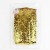 Тесьма декоративная с пайетками, на резинке, 3,5 см, 9 ± 0,5 м, цвет золотой