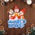 Плакат фигурный МИКС  "С Новым Годом!" Снеговик, 25 х 27 см