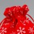 Мешочек подарочный холща «С праздником», снежинки, 20 х 30 см +/- 1.5 см