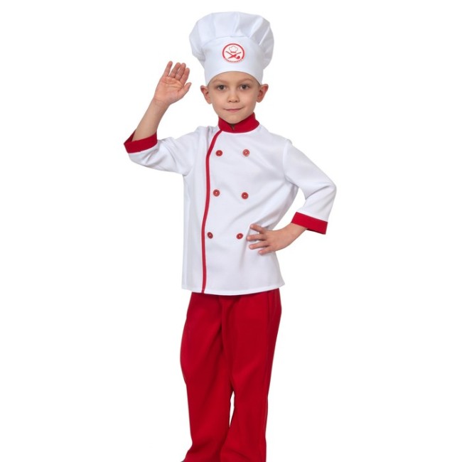 Карнавальный костюм «Шеф-повар 2», р. M, рост 128-134 см