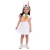 Карнавальный костюм «Зайка белая», плюш, пелерина, юбка, головной убор, рост 122-128 см
