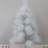 Белая елка искусственная из лески 60 см - Белая елка искусственная из лески 60 см