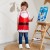 Фартук детский для творчества Этель "Santa", 49 х 39 см, 100% полиэстер