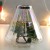 Подсвечник стекло, металл на 1 свечу "Капелька"МИКС  d-4 см 14х14 см